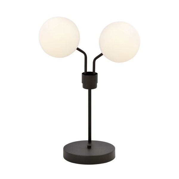 Lampa NOVA LN2 BLACK/OPAL