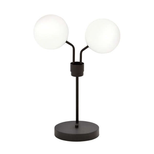 Lampka biurkowa NOVA LN2 BLACK/OPAL - Emibig