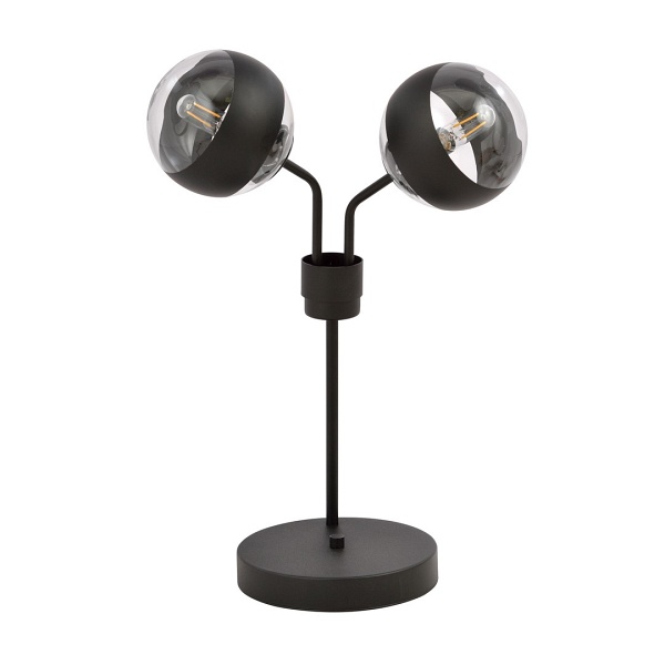 Lampka biurkowa NOVA LN2 BLACK/STRIPE - Emibig