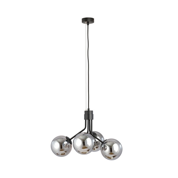 Lampa wisząca NOVA 4 BLACK/GRAFIT - Emibig