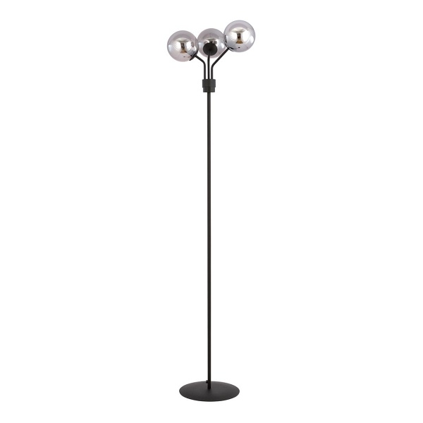 Lampa podłogowa NOVA LP3 BLACK/GRAFIT - Emibig