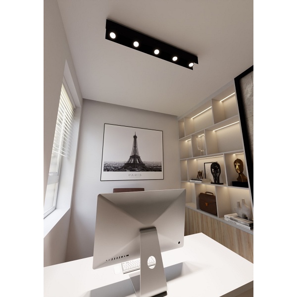 Lampa sufitowa KENNO 5 BLACK