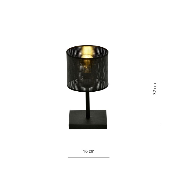 Lampa JORDAN LN1 BLACK