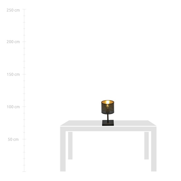 Lampa JORDAN LN1 BLACK/GOLD