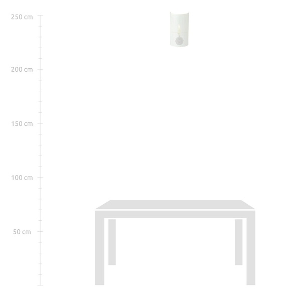 Kinkiet ASTON K1 WHITE/GOLD