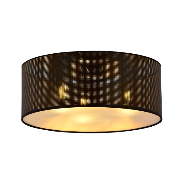 Lampa sufitowa ASTON 3 BLACK/GOLD