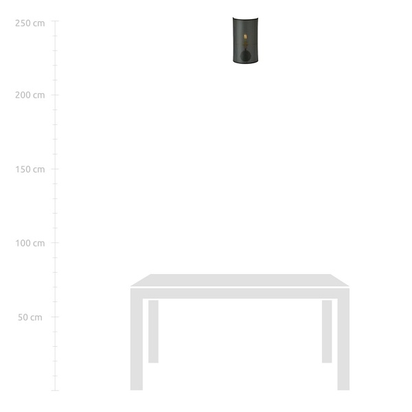 Kinkiet ASTON K1 BLACK/GOLD