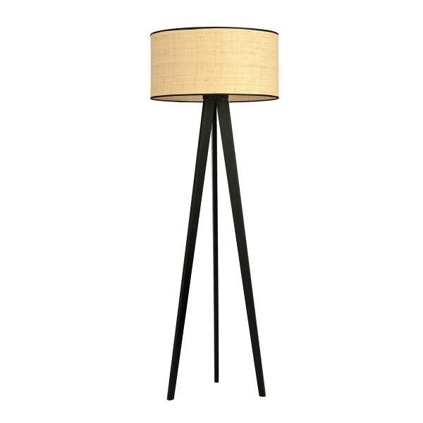Lampa podłogowa ASTON LP1 RATTAN - Emibig
