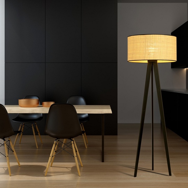 Lampa podłogowa ASTON LP1 RATTAN