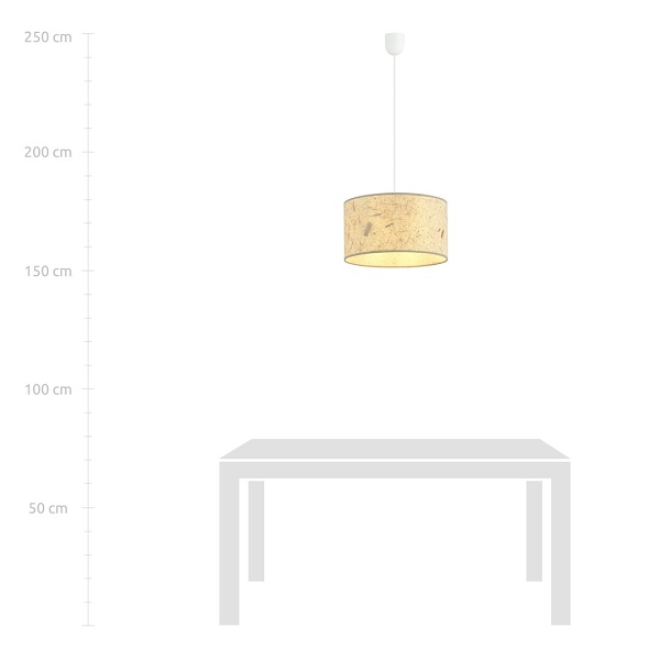 Lampa wisząca ASTON 1 CORK