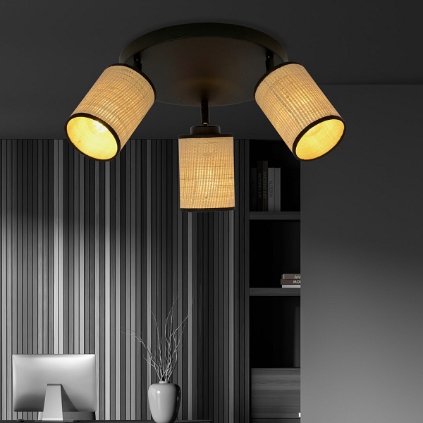 Lampa sufitowa YOGA 3 PREMIUM BLACK