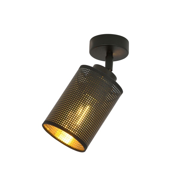 Lampa sufitowa BRONX 1 BLACK