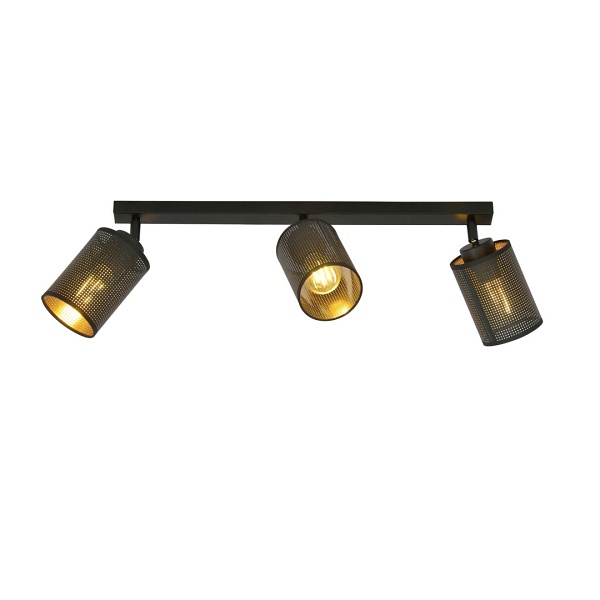 Lampa sufitowa BRONX 3 BLACK