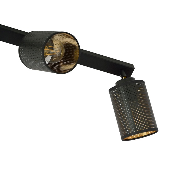 Lampa sufitowa BRONX 3 BLACK