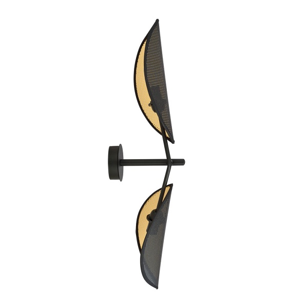 Kinkiet VENE K2 BLACK/GOLD - Emibig