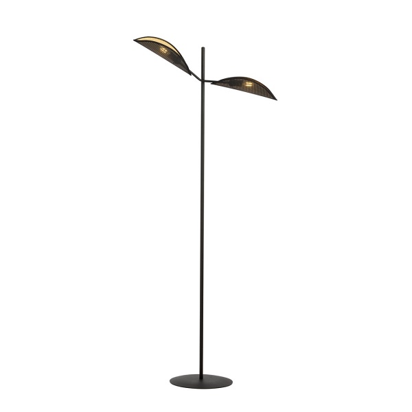 Lampa podłogowa VENE LP2 BLACK/GOLD