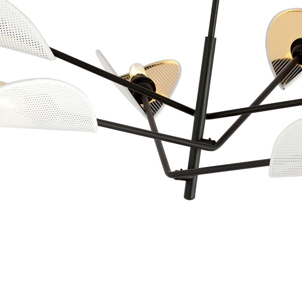 Lampa sufitowa VENE 6 WHITE/GOLD