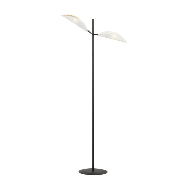 Lampa podłogowa VENE LP2 WHITE/GOLD