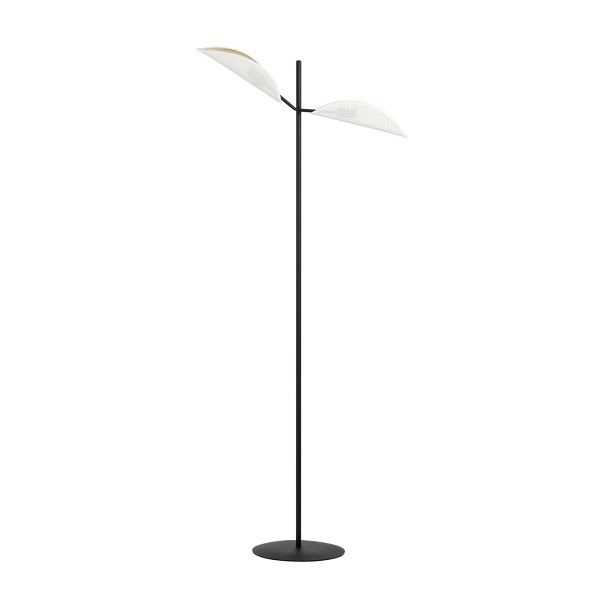 Lampa podłogowa VENE LP2 WHITE/GOLD - Emibig