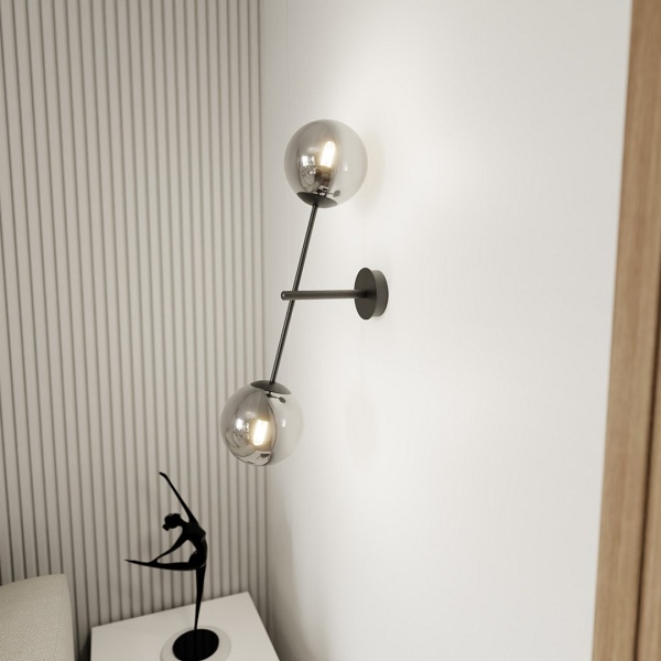 Kinkiet LINEAR K2 BLACK/GRAFIT - Emibig