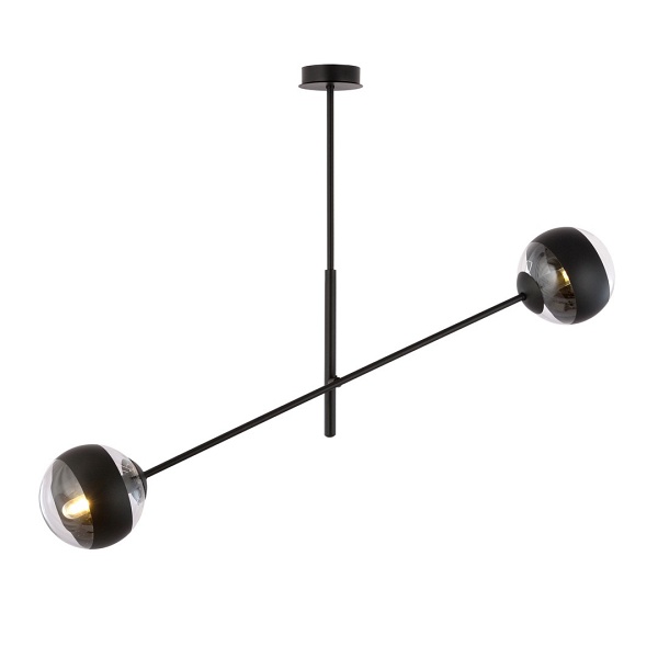 Lampa sufitowa LINEAR 2 BLACK/STRIPE