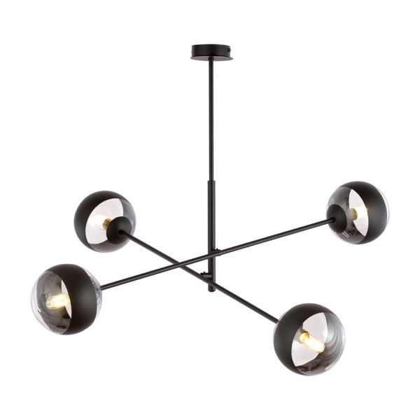 Lampa sufitowa LINEAR 4 BLACK/STRIPE