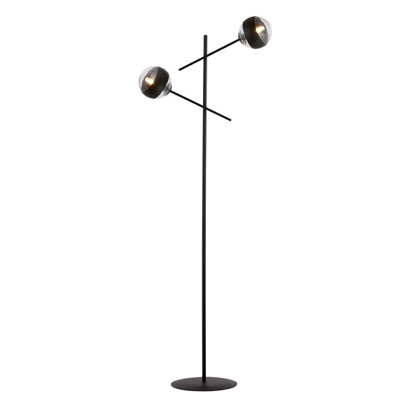 Lampa podłogowa LINEAR LP2 BLACK/STRIPE