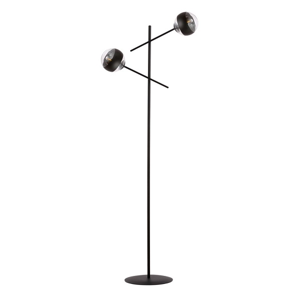 Lampa podłogowa LINEAR LP2 BLACK/STRIPE - Emibig