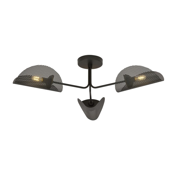 Lampa sufitowa GOMEZ 3 BLACK oprawa oświetleniowa
