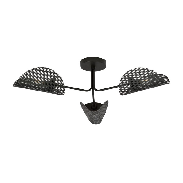 Lampa sufitowa GOMEZ 3 BLACK oprawa oświetleniowa - Emibig