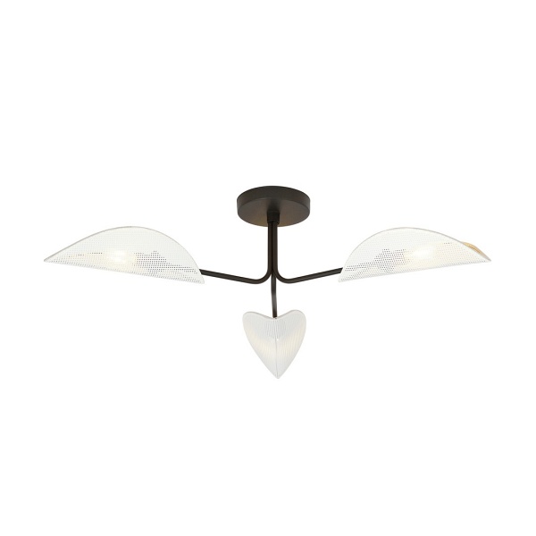 Lampa sufitowa GOMEZ 3 WHITE/GOLD