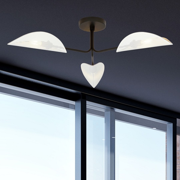 Lampa sufitowa GOMEZ 3 WHITE/GOLD
