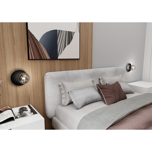 Kinkiet OSLO K1 BLACK/GRAFIT