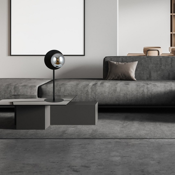 Lampa OSLO LN BLACK/GRAFIT