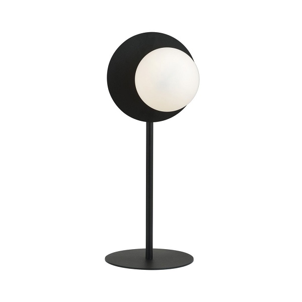Lampa OSLO LN BLACK/OPAL