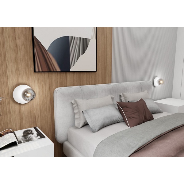 Kinkiet OSLO K1 WHITE/GRAFIT