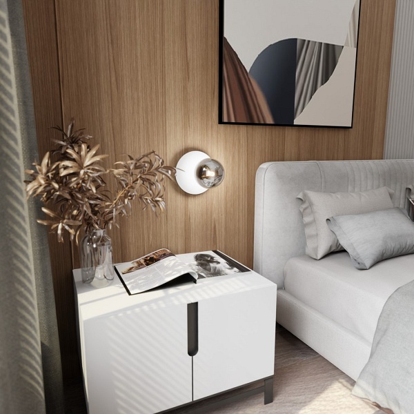 Kinkiet OSLO K1 WHITE/GRAFIT