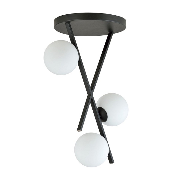 Lampa sufitowa RIVER 3 OPAL - Emibig