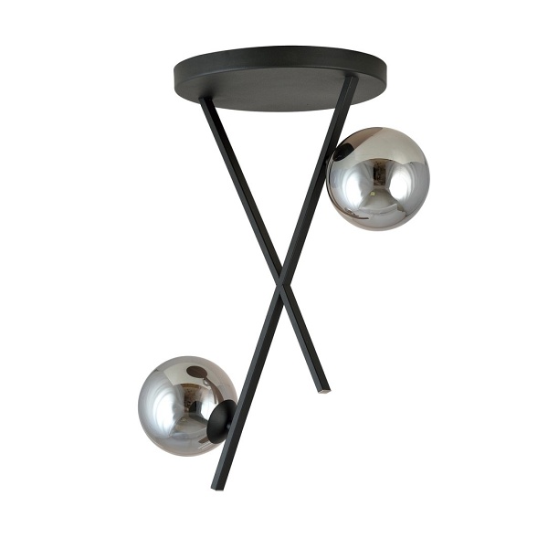 Lampa sufitowa RIVER 2 GRAFIT - Emibig