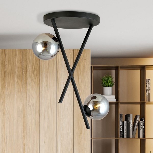 Lampa sufitowa RIVER 2 GRAFIT