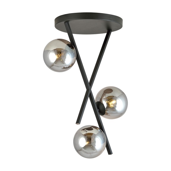 Lampa sufitowa RIVER 3 GRAFIT