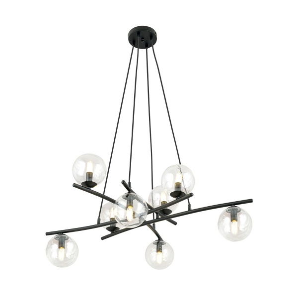 Lampa wisząca ESSA 8 TRANSPARENT