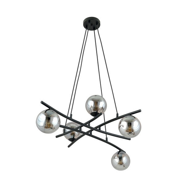 Lampa wisząca ESSA 5 GRAFIT - Emibig