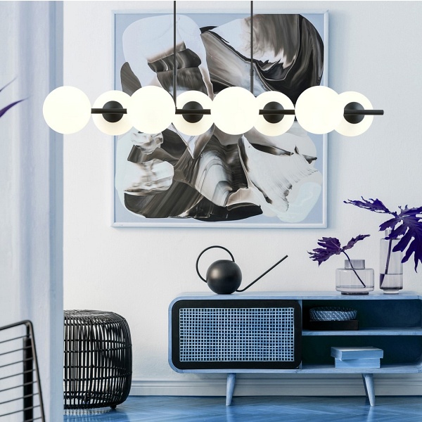 Lampa wisząca RORY 8 OPAL