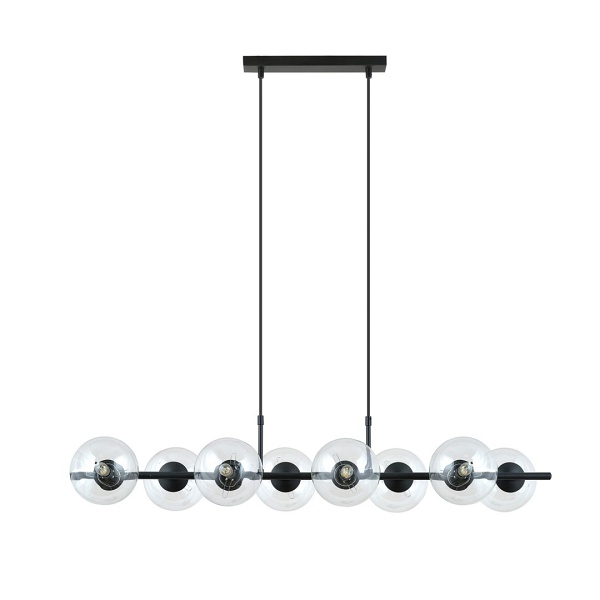Lampa wisząca RORY 8 TRANSPARENT - Emibig