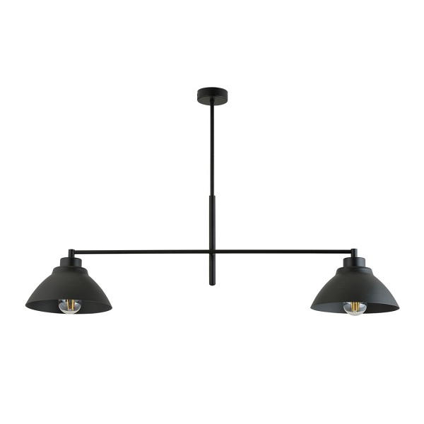 Lampa sufitowa MAVERICK 2 BLACK - Emibig