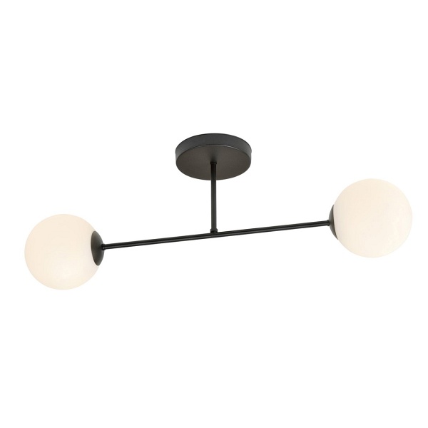 Lampa sufitowa ROMA 2 BL OPAL - Emibig