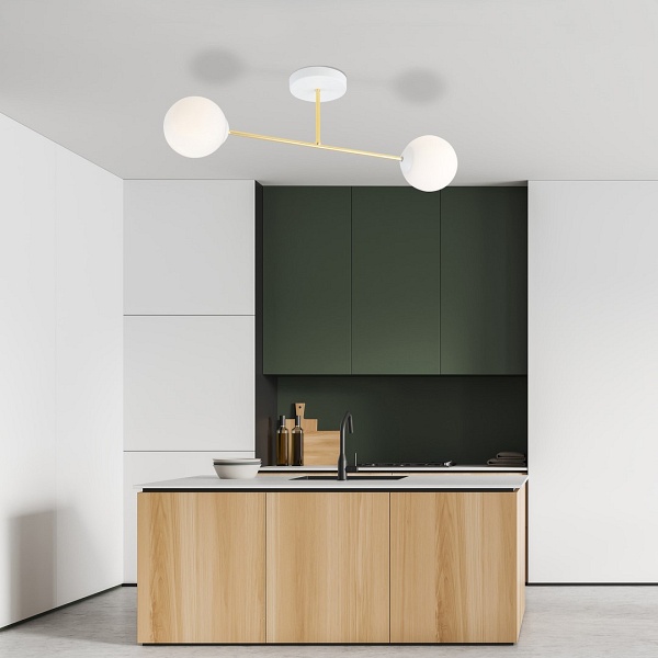 Lampa sufitowa MAGNUM 2 WH OPAL