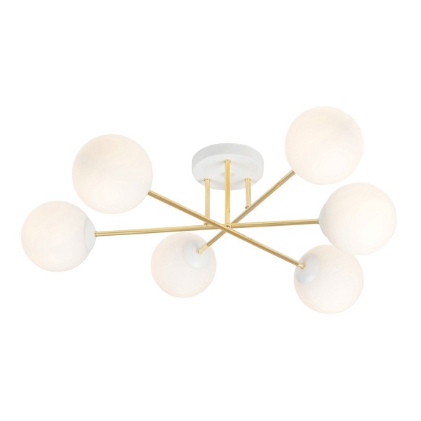 Lampa sufitowa MAGNUM 6 WH OPAL - Emibig