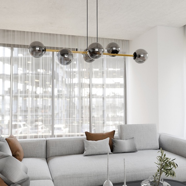 Lampa wisząca GRAVITY 6 BL GRAFIT